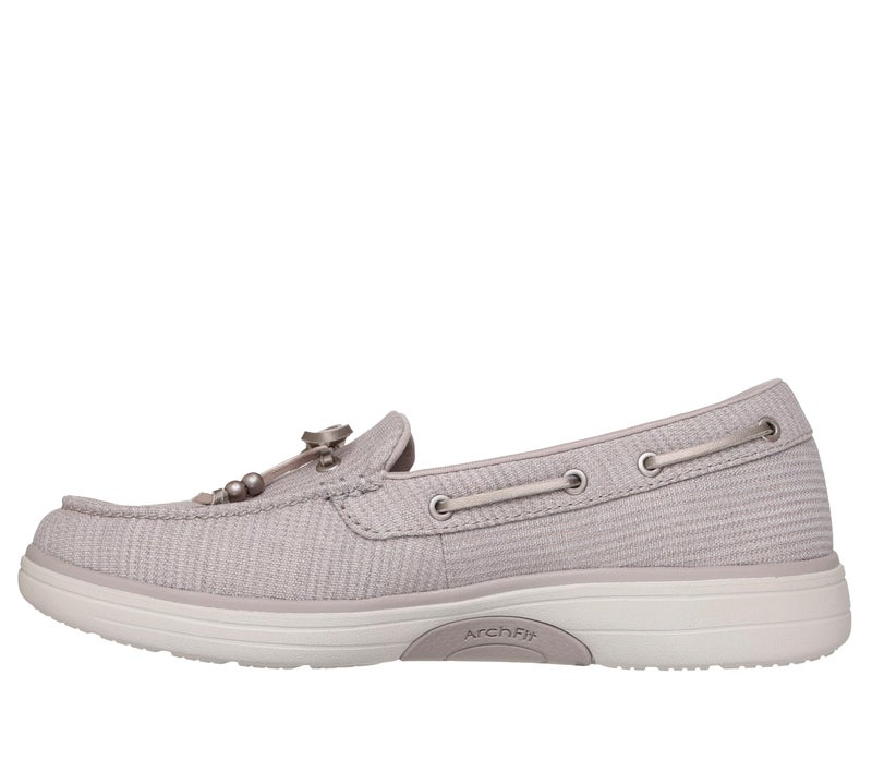 Skechers Women's On-The-Go Inspire Nautical Loafer, Taupe, 10 - Image 2