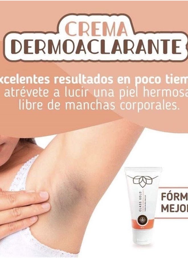 Class Gold Cosmetics - Dermoaclarante Crema Class Gold Cosmetics Body Cream, Natural Skin Cream with Vitamin E - Image 1