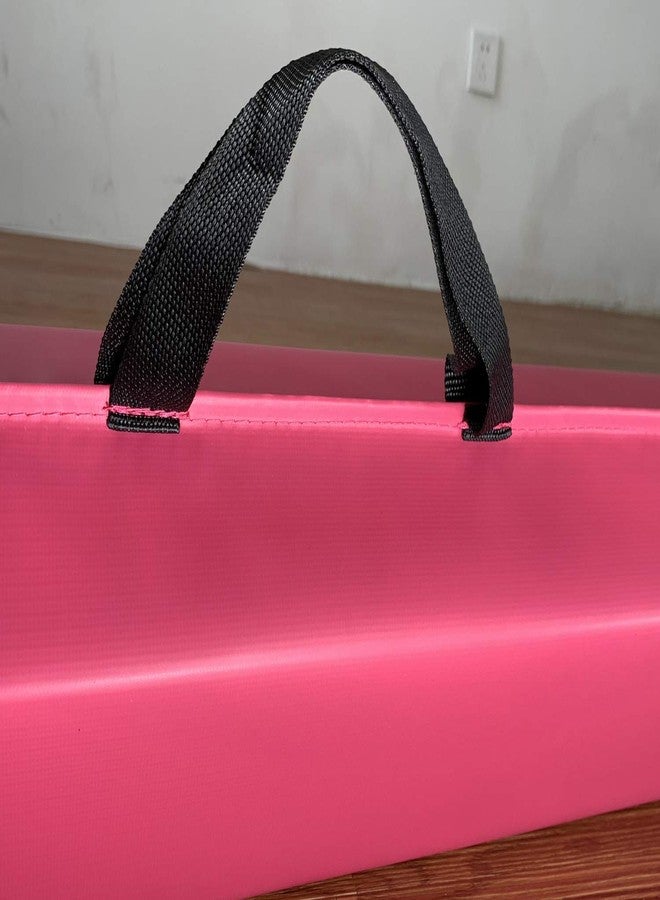 MARFULA 6 FT / 8 FT / 9 FT / 10 FT Balance Beam Folding Floor Gymnastics Equipment for Kids, Non Slip Base, Gymnastics Beam for Training Home Gym Use - Image 3