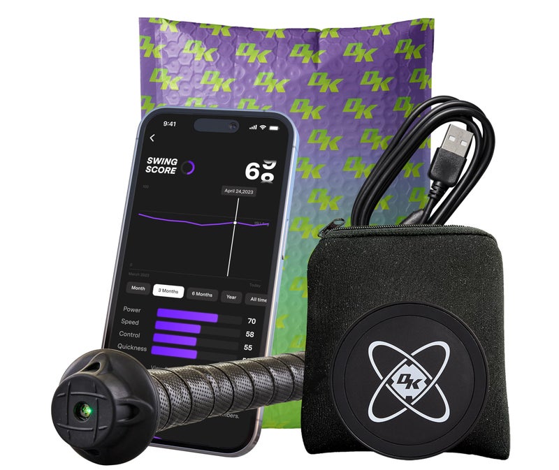 Diamond Kinetics SwingTracker Bat Sensor and Swing Analyzer for Baseball and Softball Ideal for Youth, Teens, and Coaches - Image 1