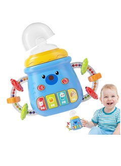 MUMS PLANET Music Magic Baby Toys 8 in 1 for 10 Months+, Early Childhood Education Bottle Story Toy With 10 Modes, Sensory Development With Lighting  - Image 1