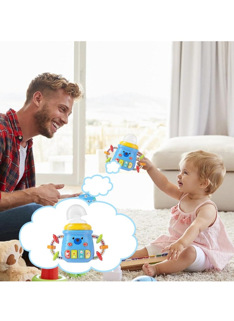 MUMS PLANET Music Magic Baby Toys 8 in 1 for 10 Months+, Early Childhood Education Bottle Story Toy With 10 Modes, Sensory Development With Lighting  - Image 3