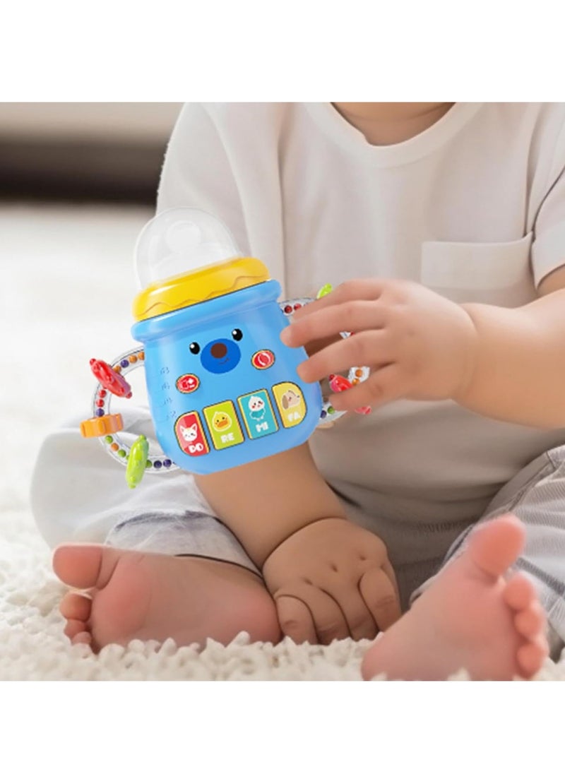 MUMS PLANET Music Magic Baby Toys 8 in 1 for 10 Months+, Early Childhood Education Bottle Story Toy With 10 Modes, Sensory Development With Lighting  - Image 4