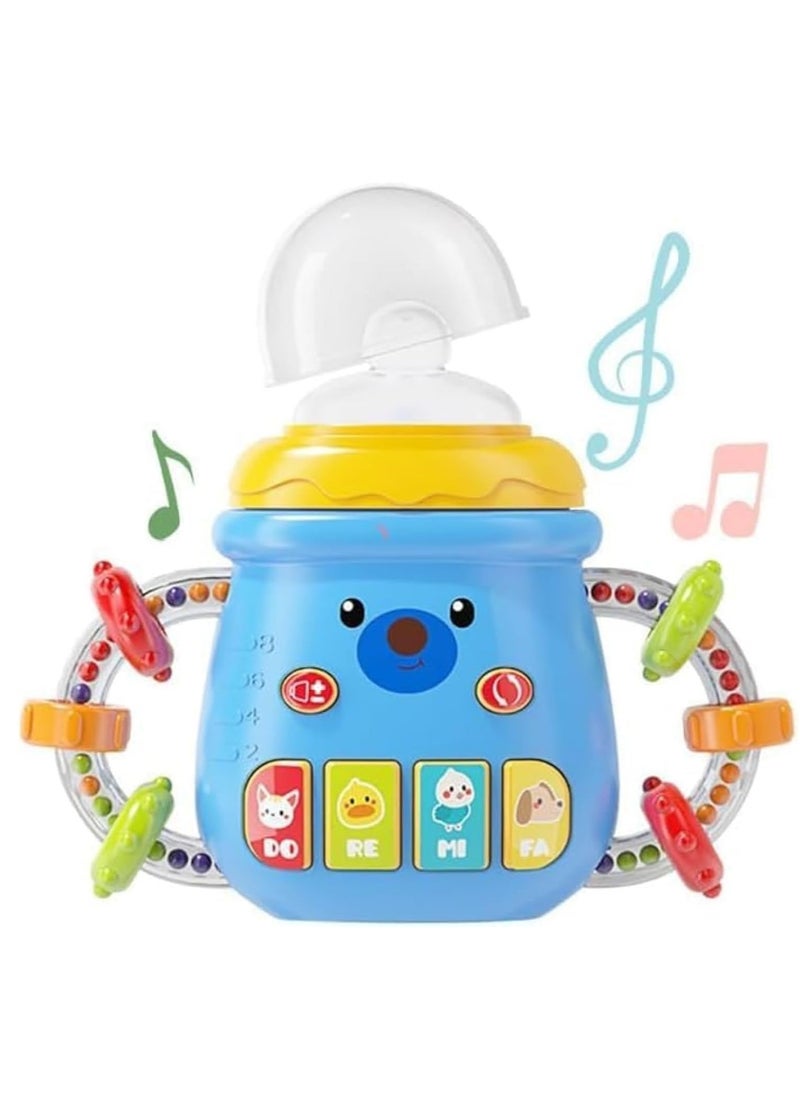 MUMS PLANET Music Magic Baby Toys 8 in 1 for 10 Months+, Early Childhood Education Bottle Story Toy With 10 Modes, Sensory Development With Lighting  - Image 2