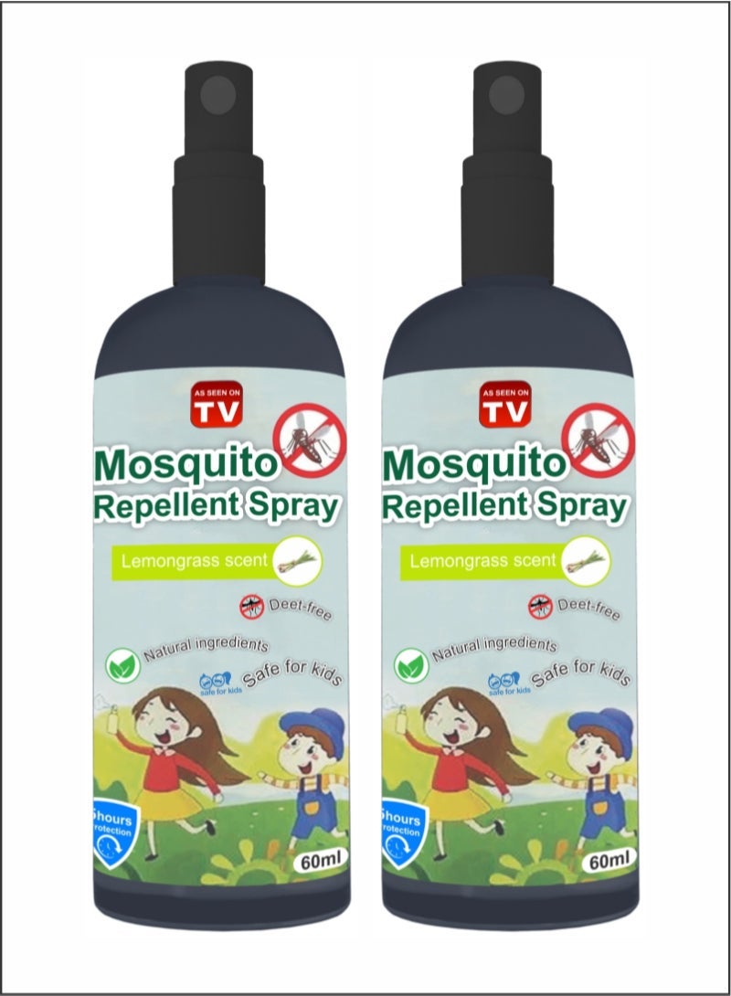 AS SEEN ON TV DEET-Free Mosquito Repellent for Children 2 PCS