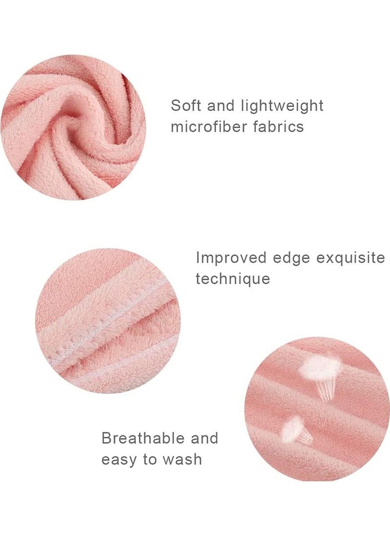 ORiTi Microfiber Hair Towel Wrap, 2 Pack 25x65cm, Super Absorbent Fast Drying Hair Turban soft, Anti Frizz Hair Wrap Towels for Women Wet Hair, Curly, Longer, Thicker Hair  - Image 3