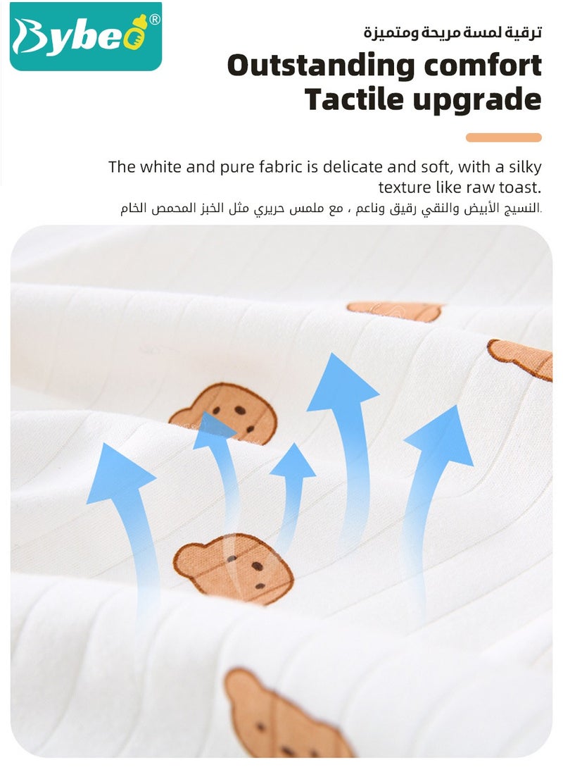 Bybeo - 26PCS Newborn Baby Gifts Set, Newborn Layette Gift Set, Baby Clothes Accessories Set for Boys and Girls, Premium Cotton, Perfect Gift Box for Spring Summer Autumn Winter Four Seasons - Image 1