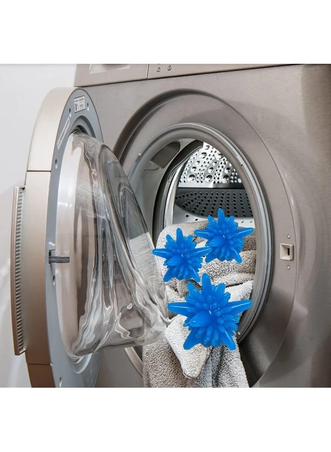 Laundry Washer Balls, Reusable Tangle-Free Eco-Friendly Scrubbing Balls, Washing Balls Lint Hair Catcher - Image 3