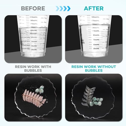 YixangDD Resin Bubble Remover, Digital Display Design, Removes 99% of Air Bubbles in 5-10 Minutes, 96kPa Vacuum Degassing Chamber, Resin Bubble Remover Machine for Epoxy Resin Artwork, Crafts(Patent Pending) - Image 5