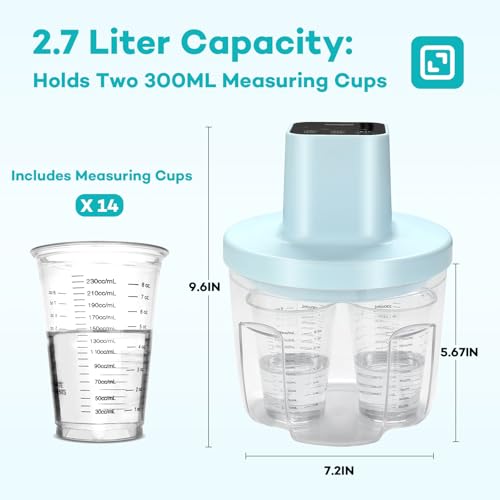 YixangDD Resin Bubble Remover, Digital Display Design, Removes 99% of Air Bubbles in 5-10 Minutes, 96kPa Vacuum Degassing Chamber, Resin Bubble Remover Machine for Epoxy Resin Artwork, Crafts(Patent Pending) - Image 4