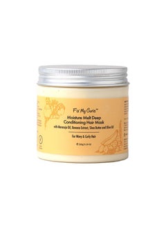 Fix My Curls Moisture Melt Deep Conditioning| Hair Mask For Dry, Damaged, And Chemically Treated Hair| 8 Magical Oils, Shea Butter, Vitamins| Pro-Keratin Bond Repair |Weekly Revitalization, (150G)  - Image 1