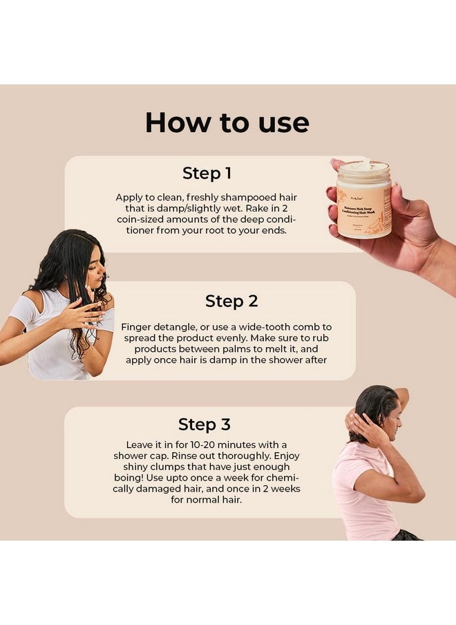 Fix My Curls Moisture Melt Deep Conditioning| Hair Mask For Dry, Damaged, And Chemically Treated Hair| 8 Magical Oils, Shea Butter, Vitamins| Pro-Keratin Bond Repair |Weekly Revitalization, (150G)  - Image 3