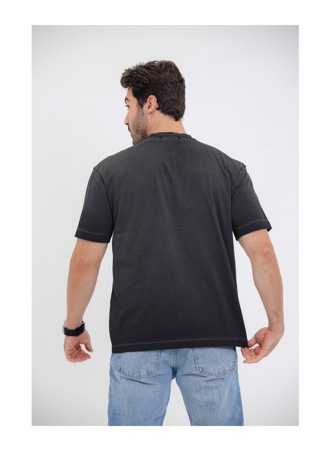 WHITE RABBIT Chest Printed Cotton T-Shirt - Image 2