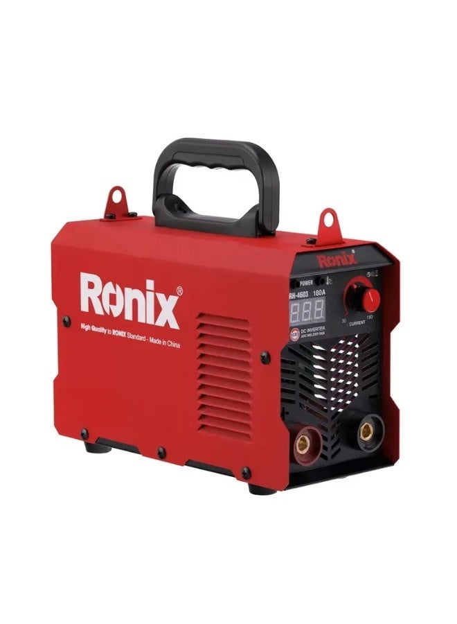 Ronix 180A Mini MMA Welding Inverter RH-4603, 60% Duty Digital Cooling, German Technology #Ronix RH-4603 - Image 1