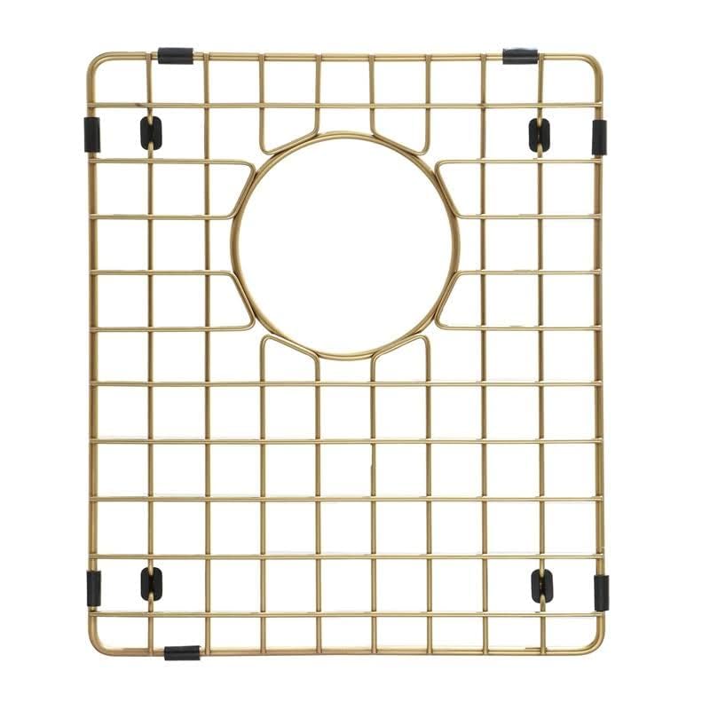 Starstar 5050 Double Bowl Kitchen Sink Bottom Two Grids Matte Gold 304 Stainless Steel 16 x 14 - Image 3