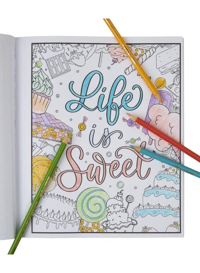 Crayola Coloring Book, Colors of Kindness, Gift, 40 Adult Coloring Pages - Image 3