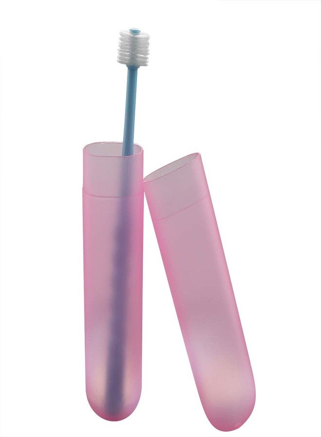 VTurboWay 2 Pack 360-Degree Pet Toothbrush for Puppy, Small Dog and Cat, Colors May Vary - Image 5