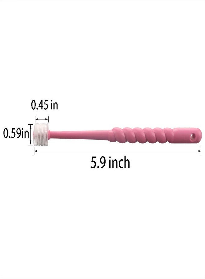 VTurboWay 2 Pack 360-Degree Pet Toothbrush for Puppy, Small Dog and Cat, Colors May Vary - Image 4
