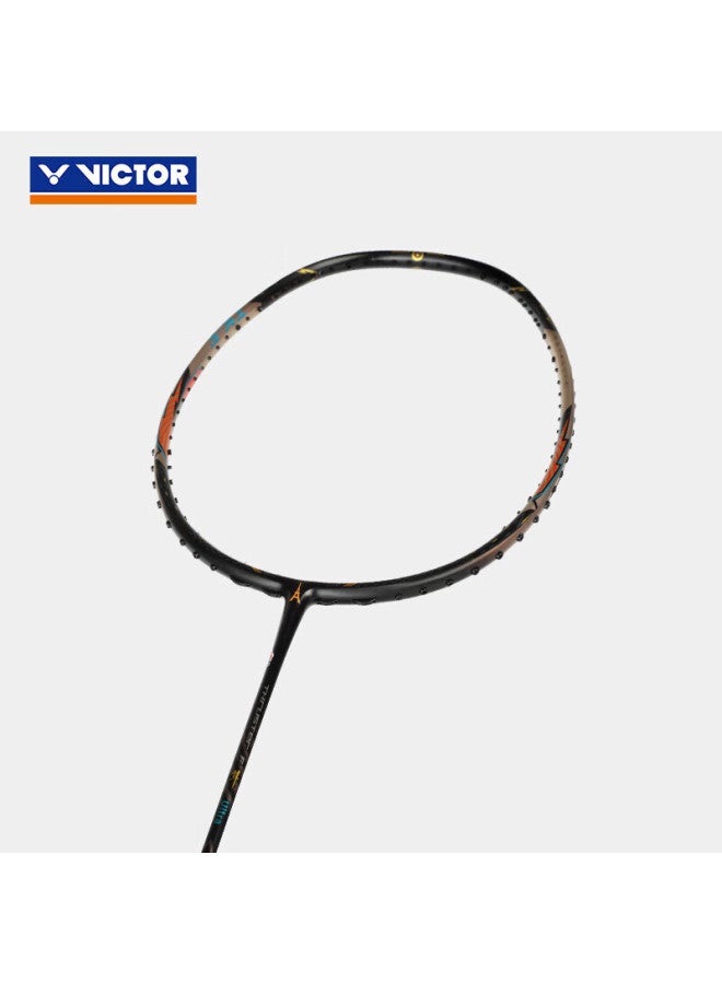 Victor Badminton Racket, Carbon Fiber, Black And Gold Falcon, Professional Single Racket, Tk-f Falcon_ultra, Black Unstrung Racket, 4u - Image 5