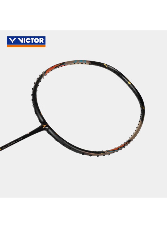 Victor Badminton Racket, Carbon Fiber, Black And Gold Falcon, Professional Single Racket, Tk-f Falcon_ultra, Black Unstrung Racket, 4u - Image 4