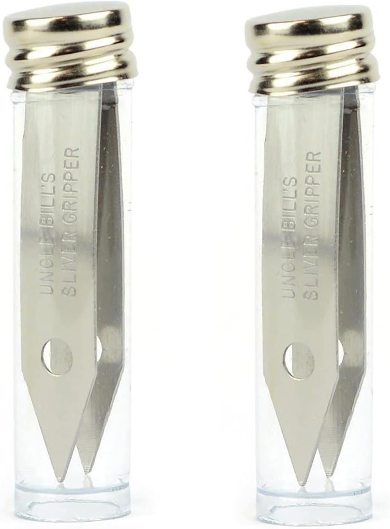Sliver Gripper 2 Pack Uncle Bills 19074 Sliver Gripper Tweezers