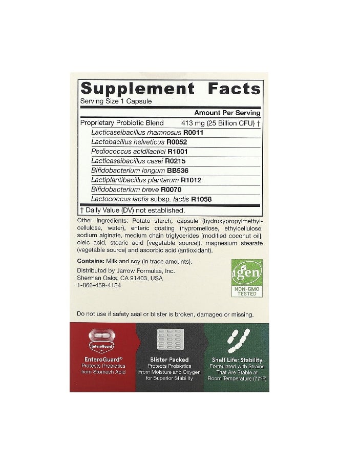 jarrow formulas Jarrow Formulas, Jarro-Dophilus EPS, 25 Billion CFU, 60 Veggie Capsules  - Image 2