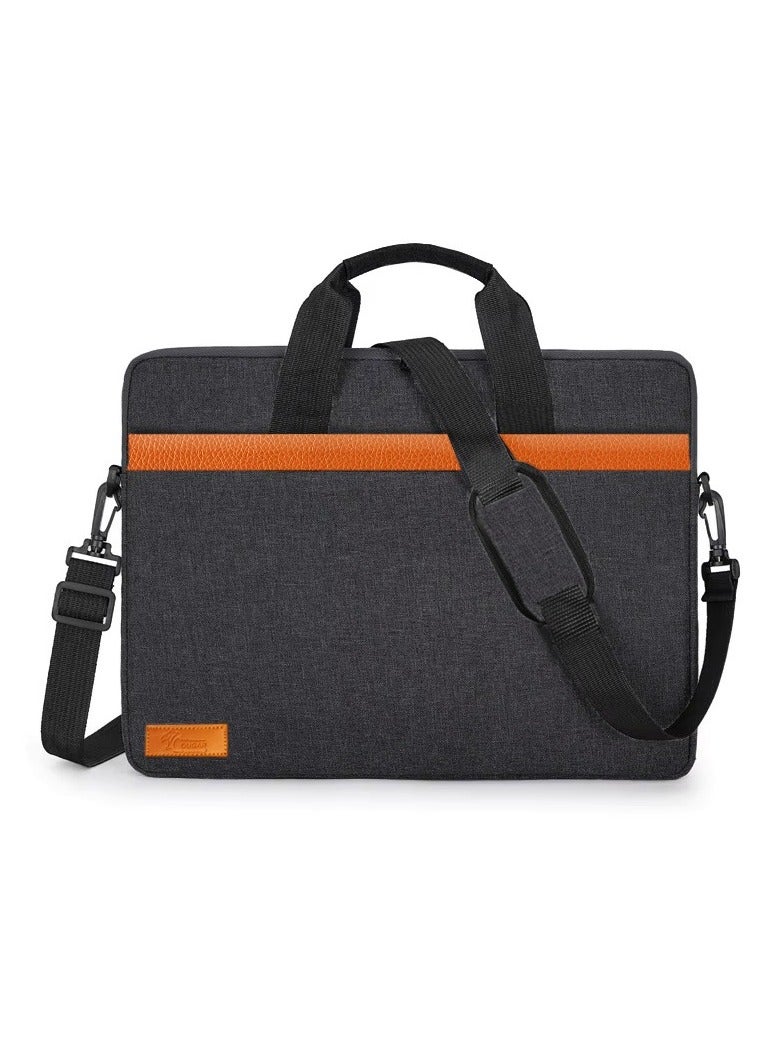 Cougar COUGAR-EGY Laptop Messenger & Shoulder Bag (Model: 016), 40 x 28 x 3 cm, for 15.6'' laptop, Padded Compartment, Hidden Back Pocket  - Image 1