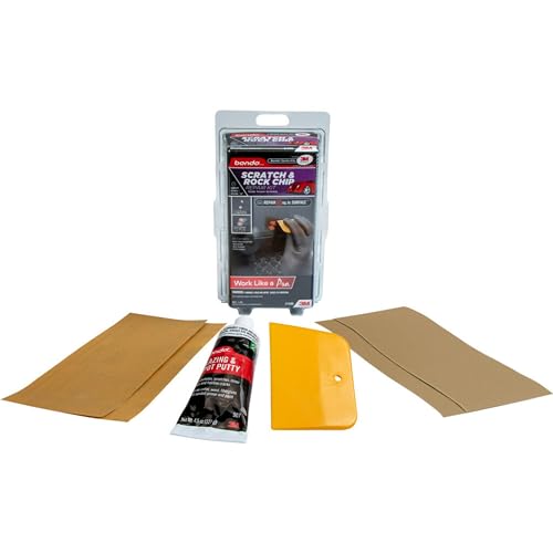 Bondo Scratch & Rock Chip Repair Kit, Paintable - Permanent - Non-Shrinking Repair in Less Than One Hour, 1 Kit - Image 2