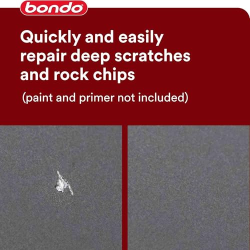 Bondo Scratch & Rock Chip Repair Kit, Paintable - Permanent - Non-Shrinking Repair in Less Than One Hour, 1 Kit - Image 5