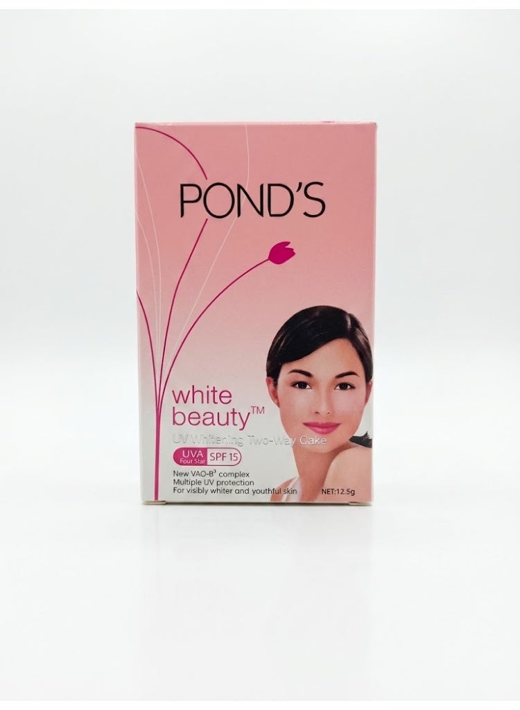 POND'S White Beauty UV Whitening Two-Way Cake (SPF 15 / UVA Four Star) - 12.5g