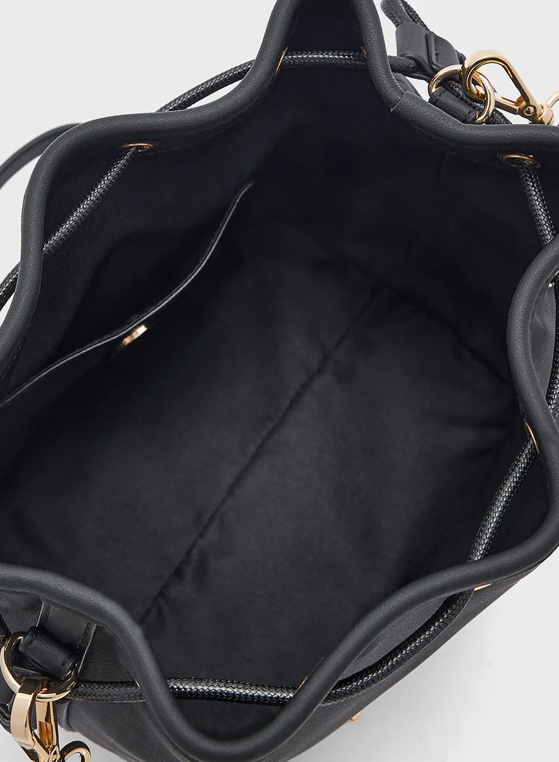 لوف موسكينو BLACK PU GRS BLACK PU GRS