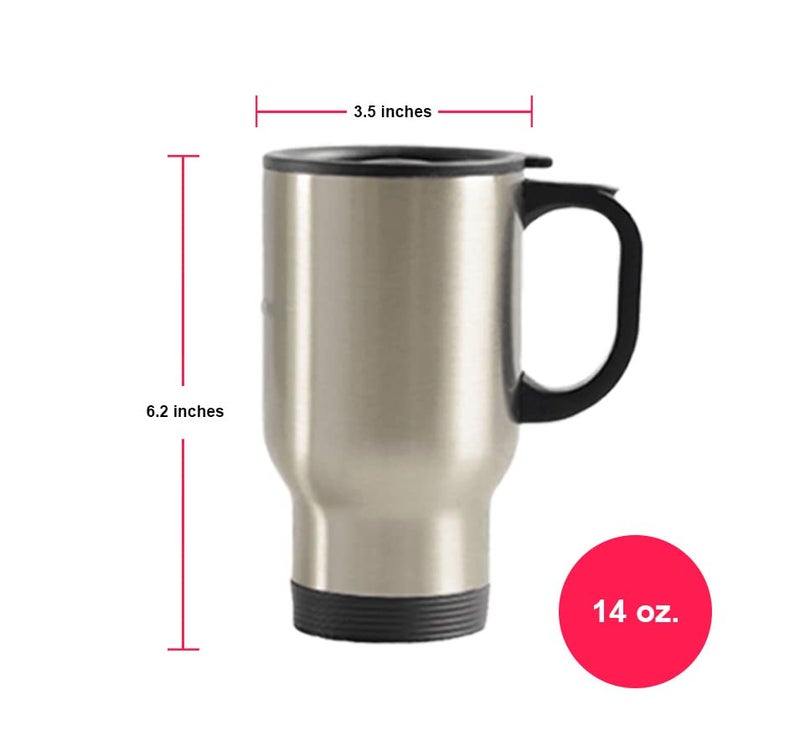 SpreadPassion THE STORE – The Best Plumber Ever Tumbler – Stainless Steel Novelty Tumbler for Birthday and Anniversary Parties – Gift Idea for Appreciate on Christmas – 14 Oz Hot Tea Tumbler (Silver) - Image 5