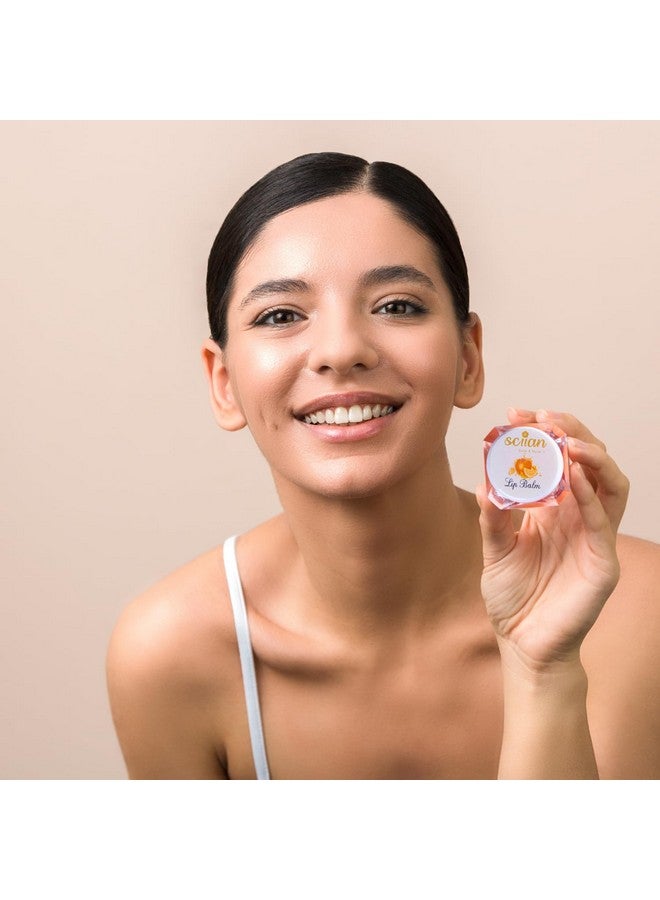 SCIIAN Lip Balm-Orange | Lip Balm For Soft, Smooth, And Moisturised Lips | Instant Hydration | Relieves Dry & Chapped Lips | Enriched with Shea Butter & Castor Oil | Glossy Finish,10g - Image 2