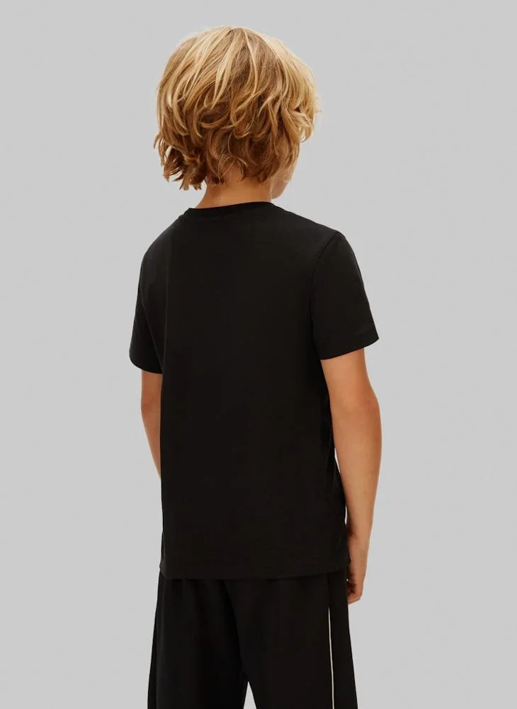 Calvin Klein Jeans Youth logo Crew Neck T-Shirt