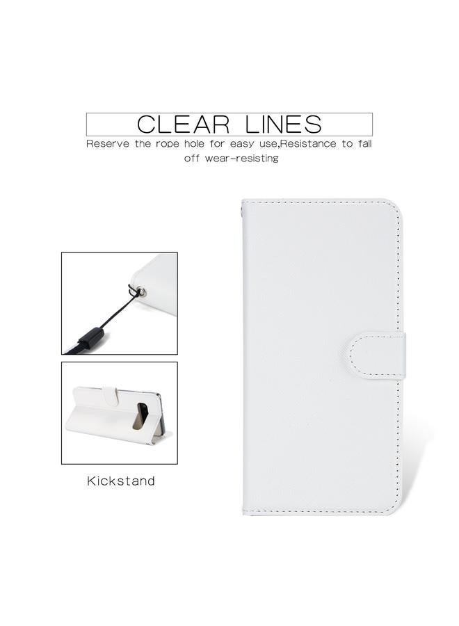 S-TOP Case For Samsung Galaxy S10+ Cross Texture Detachable Leather Phone Case - Image 5