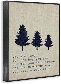 Stupell Industries Stupell Industries Home Décor You are Loved Son Trees Framed Giclee Texturized Art  - Image 3