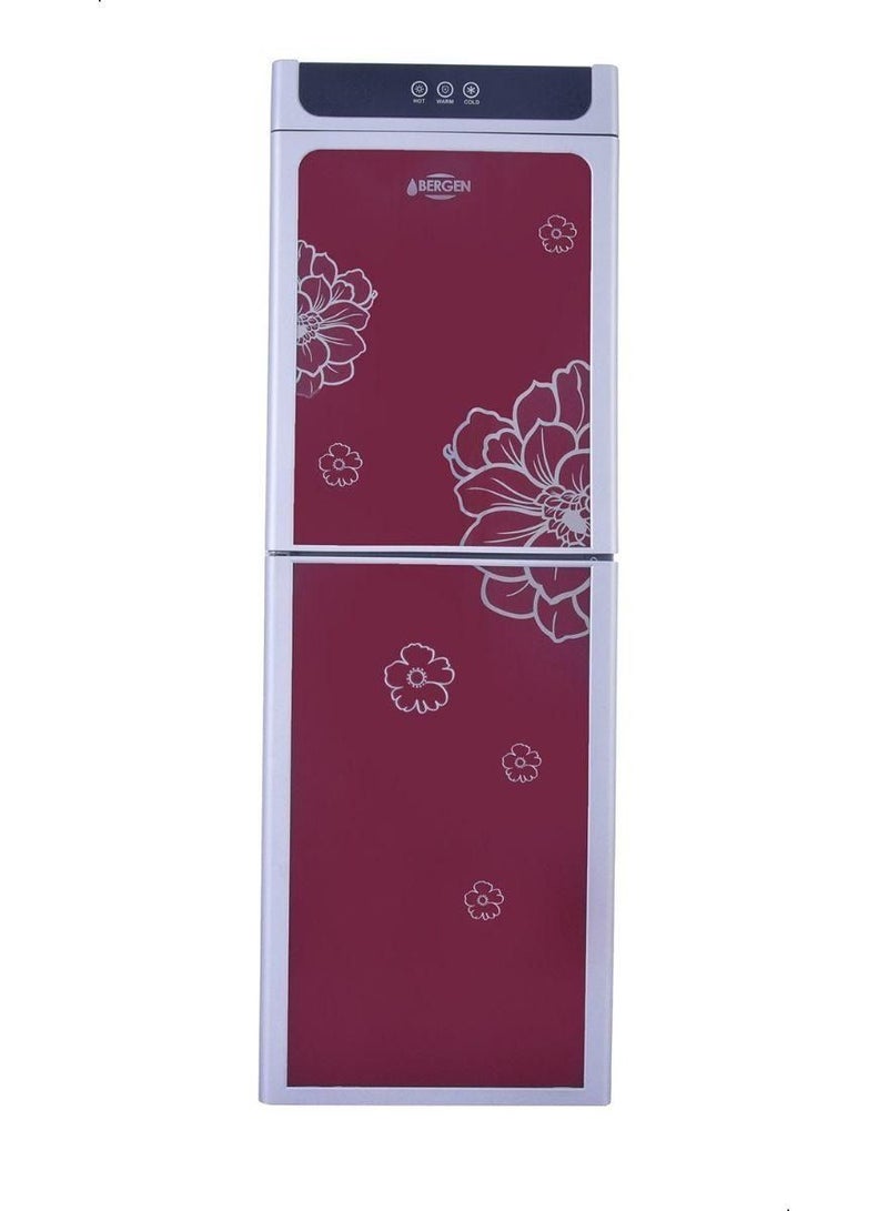 بيرغن 2 حنفية مبرد مياه ساخن وبارد بحافظة BYB 87 Red - Image 1