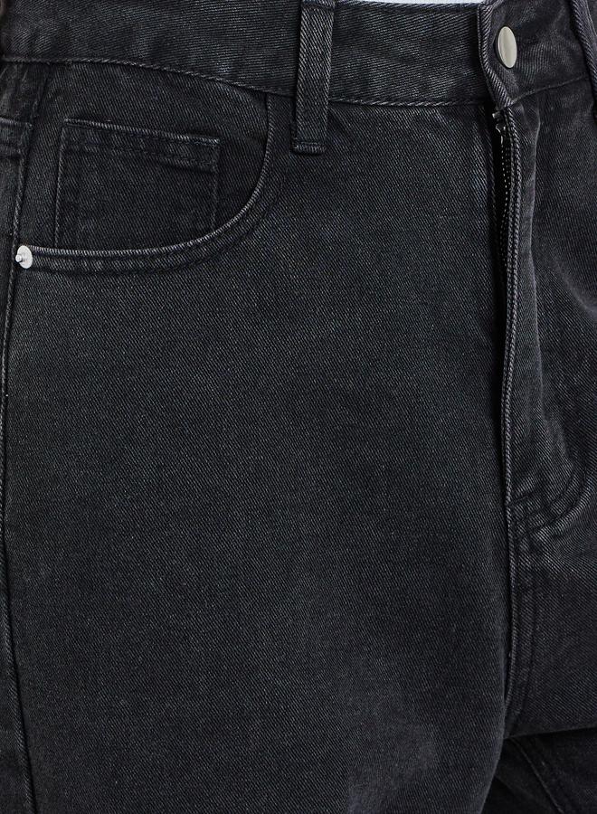 ستايلي جينز ستايلي مستقيم بخصر مرتفع - Image 3