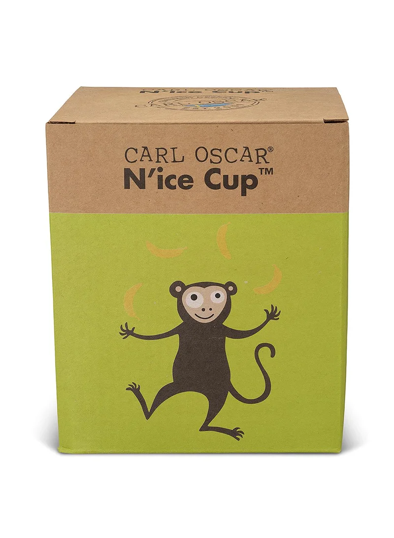 Carl Oscar Carl Oscar Sweden N'Ice Cup Lunch Box™ 0.5L With Cooling Pack + Upper Snack Compartment 0.3L - Lime