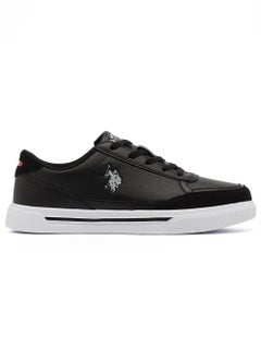 U.S. Polo Assn. Men's Black hite Low-Top Sneakers - Lightweight Lace-Up Design, Comfortable for Everyday Outfits  - Image 1