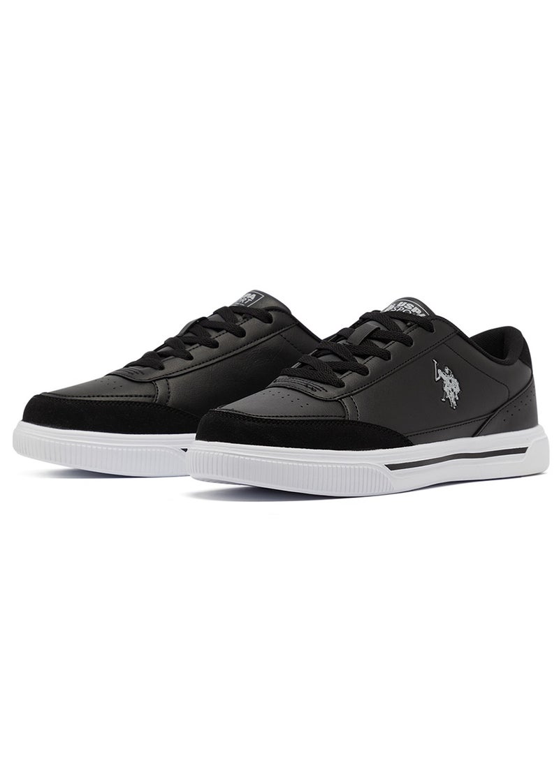 Men's Black hite Low-Top Sneakers - Lightweight Lace-Up Design, Comfortable for Everyday Outfits - pzsku/Z6B51BCF8755CD42C59BAZ/45/1741337332/266aeb30-5309-42b7-a10e-dcbeb521f80b