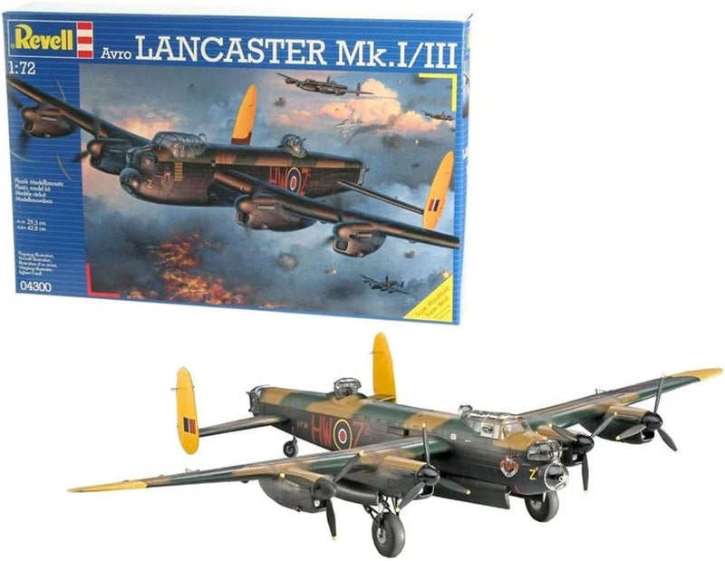 Revell Germany Avro Lancaster Mk.I/III 1:72 Scale Model Kit - Image 1