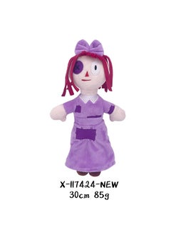 Ragatha with purple hair.