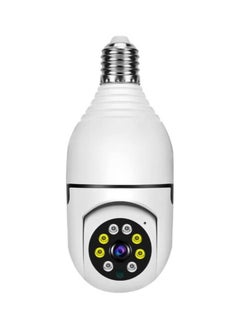 1080P Wireless Tovnet Wifi Pan/Tilt Light Bulb Security Camera, 360 Degrees 3.0MP Cam Home Surveillance CCTV Panoramic IP Camera, with Night Vision