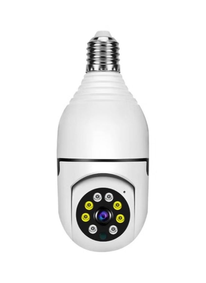 Generic - 1080P Wireless Tovnet Wifi Pan/Tilt Light Bulb Security Camera, 360 Degrees 3.0MP Cam Home Surveillance CCTV Panoramic IP Camera, with Night Vision - Image 1