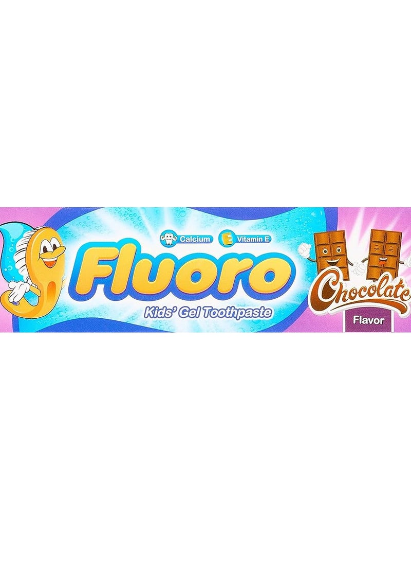 Fluoro Fluoro Chocolate Flavoured Toothpaste 50G  - Image 1