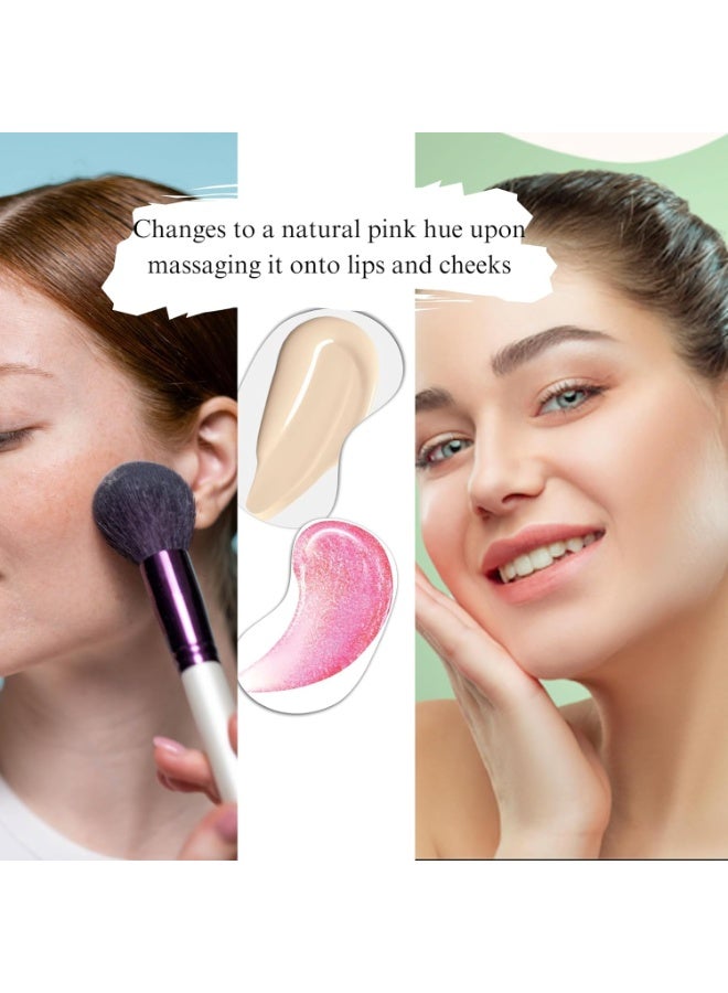 BBROSE Rosemary Magic Blush 20ml – Long-Lasting Organic Liquid Blush for Lips & Cheeks, Buildable Vegan Makeup for a Natural Matte Finish and Radiant Glow - Image 2