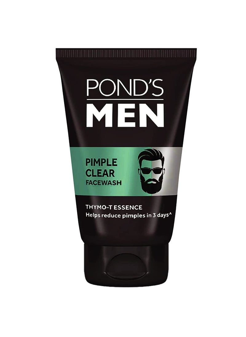 PONDS Men Pimple Clear Facewash, 100 g  - Image 1