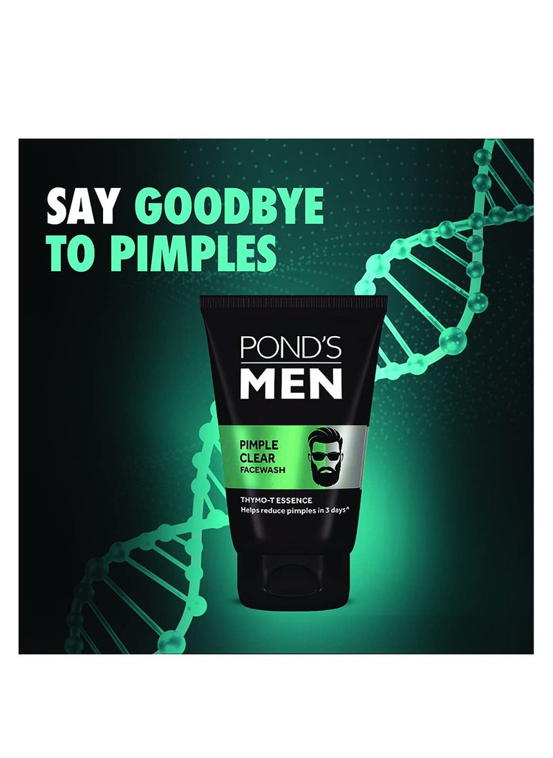PONDS Men Pimple Clear Facewash, 100 g  - Image 2