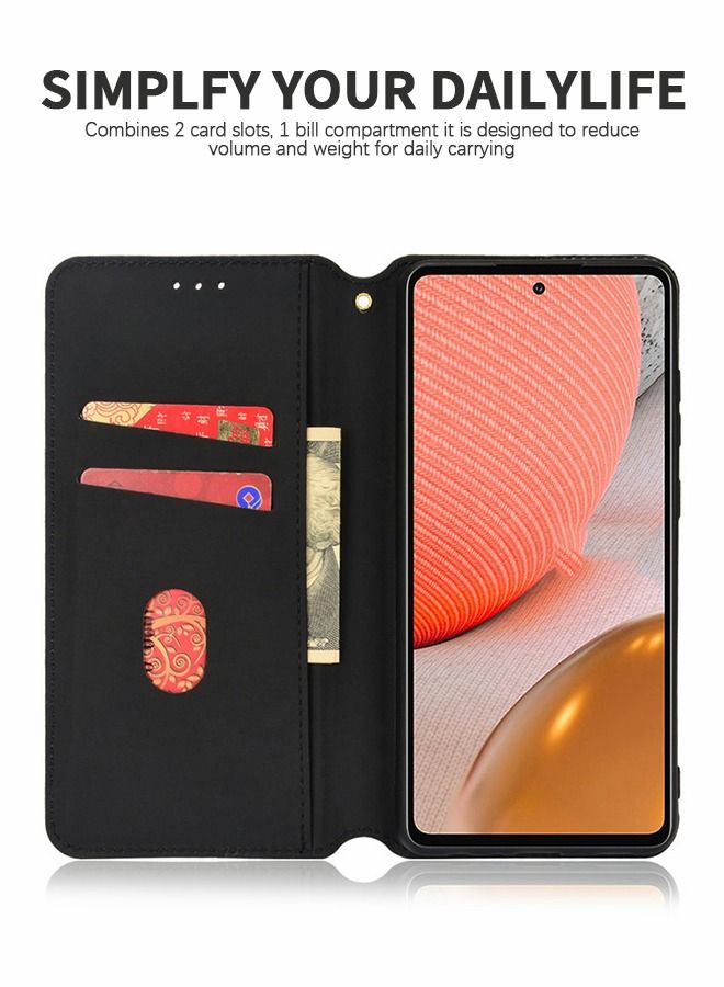 GROIC Compatible with Xiaomi 13 6.36 Inch Case,Premium Leather Wallet Case Kickstand and Card Slots,Visual Stereoscopic Embossing Design Flip phone Shell for - Image 2